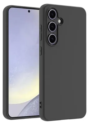 Obrázok produktu pre Pre Samsung Galaxy S24 FE 5G Silikónový ochranný kryt TPU kryt Flexibilný tenký čierny