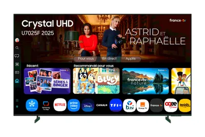 Produktbild von Samsung TU65U7025FK, 165,1 cm (65"), 3840 x 2160 Pixel, LED, Smart-TV, WLAN, Schwarz
