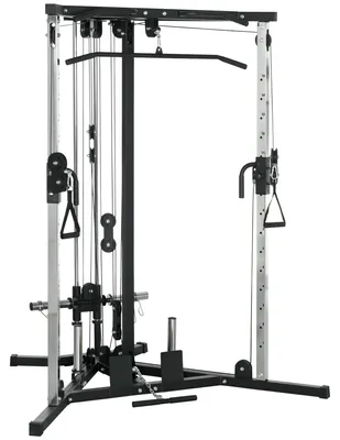 Immagine prodotto di Stazione Fitness per Allenamento Totale 170x139x200 cm Power Tower in Acciaio Nero