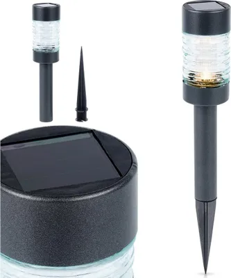 Produktbild von Solar Gartenlampe, LED Bodenlampe mit Sensor