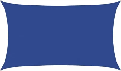 Image de Voile d'ombrage 160 g/m² rectangulaire bleu 5x8 m PEHD