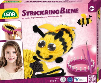 Produktbild von Strickring Biene