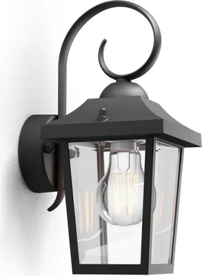 Image de Philips by Signify Philips myGarden Buzzard Wall Light 60W E27 No-bulb