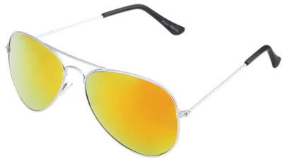 Produktbild von Piloten Brille verspiegelt Gold - Silber