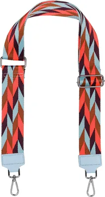 Produktbild von styleBREAKER Breiter Taschen Schulterriemen verstellbar mit Rauten Muster, Wechsel Taschengurt, Handyband, Handykette 02013031