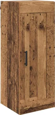 Obrázek produktu pro Nástěnná skříňka Staré dřevo 34,5 x 34 x 90 cm kompozitní dřevo