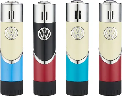 Produktbild von VW Feuerzeug - Volkswagen Bulli Bus Samba T1 - Retro - mit Geschenkverpackung - Original VW Lizenzartikel