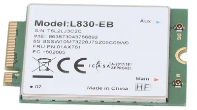Immagine prodotto di Scheda di rete Modulo 4G LTE FDD Componenti per computer Thinkpad X280 X390 T480 P52S