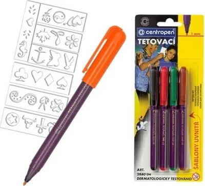 Produktbild von Centropen 2880 TETO Marker - Satz / 4 Stück