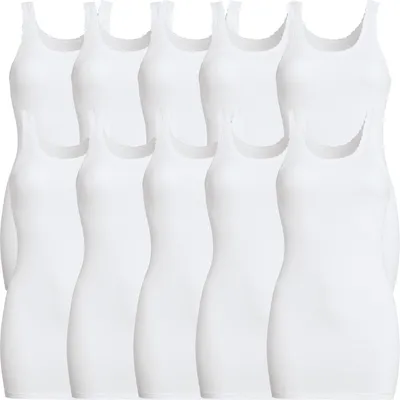 Produktbild von Con-ta Damen-Unterhemd 10er-Pack weiß 52