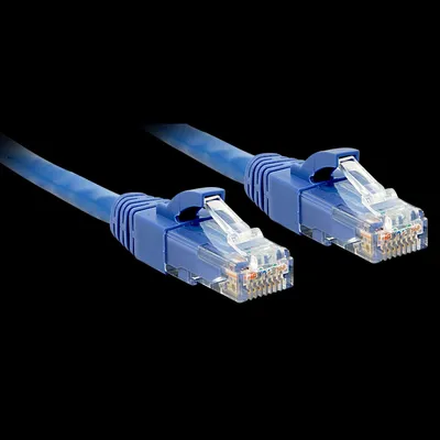 Image de LINDY Patchkabel Cat6 U/UTP blau 20m