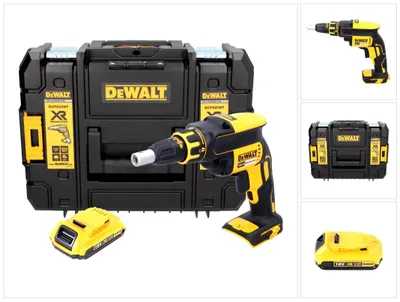 Immagine prodotto di DeWalt DCF 620 18 V Trapano avvitatore per cartongesso in valigetta TSTAK II + 1x Batteria 2,0 Ah - senza caricatore