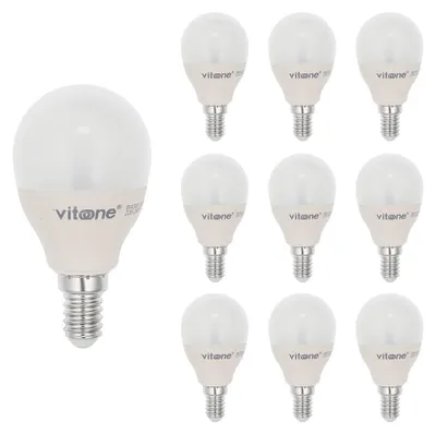 Produktbild von VITO E14 LED Kugellampe G45 6,5W 520lm 4000K 240V 45mm 10 Stück