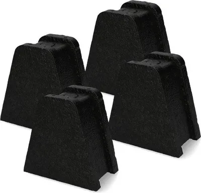 Image de Entretoises pour caravanes, coins de protection, pour caravanes, camping-cars, voiles de toit, toits de protection, voiles de protection de toit, lot de 4 pièces.