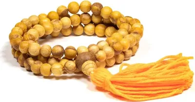 Obrázok produktu pre Palo Santo Mala s Guru korálkou - 0,9 cm