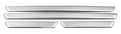 Produktbild von OMAC Einstiegsleiste Einstiegsleisten 7568094N Vorne und Hinten für VW Golf VIII Schrägheck (CD1) 510mm 60mm 30mm Edelstahl