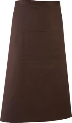 Produktbild von Premier Workwear PR158 | Barschürze Colours - 90 x 80 cm - Hauswäsche: bis 60 °C - Farbe: Brown (ca. Pantone 476) - Größe: 90 x 80 cm