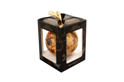 Produktbild von Ter Steege - Weihnachtskugel - multicolour - D10 x H10 cm - 2 Stück