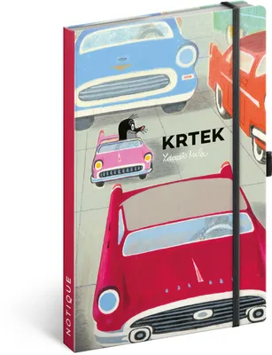 Produktbild von Maulwurf und Auto Notizbuch, liniert, 13 × 21 cm