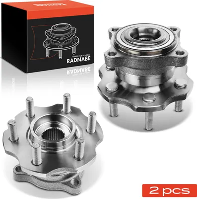 Image de Frankberg 2x Roue Complète Roulement Essieu Arrière des deux côtés pour Nissan Pathfinder III 2.5L 3.0L 4.0L Bj ab 2005