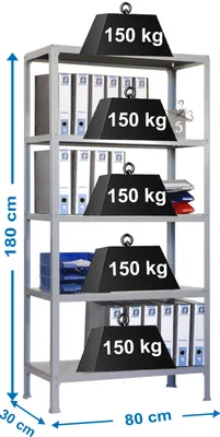 Obrázok produktu pre SIMONHOME CLICK MINI 5/300 CINZA kovový prateleira