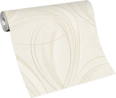 Produktbild von Guido Maria Kretschmer Vliestapete 10218-37 Fashion for walls 3, Streifen taupe, 10,05 x 0,53 m