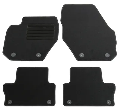 Produktbild von Fußmatten-Set für Volvo XC60, 11/2008-06/2017, 4-teilig, Schwarz