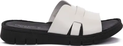 Produktbild von Grünland Damen Flipflops, weiße Sommerschuhe zum Schlüpfen, Modell CI0873