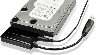 Obrázok produktu pre Axagon ADSA-FP3, USB Typ-A, SATA, Samec, Čierna, PC / Notebook / Tablet, Čína
