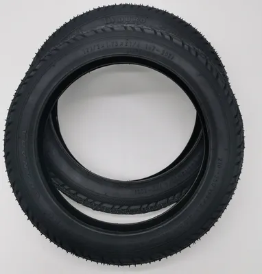 Produktbild von Duro 2x Reifen 12 Zoll Schwarz | 12 1/2 x 1.75 x 2 1/4 | 47-203 Decke Mantel Kinderwagen Fahrrad Buggy Roller
