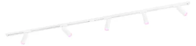 Image de Ledvion systeme rail LED 2m monophase Blanc 5 spots RGB