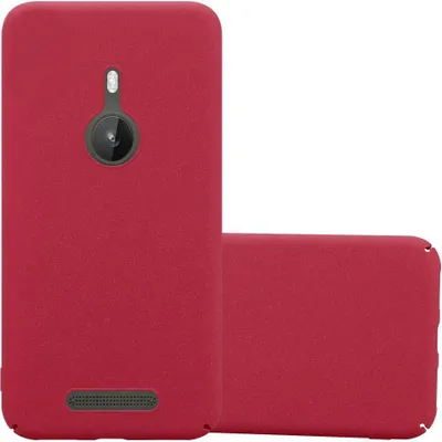 Produktbild von Cadorabo Schutzhülle für Nokia Lumia 925 Hülle in Rot Etui Hard Case Handyhülle Cover