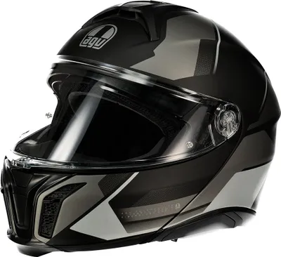 Produktbild von Agv Tourmodular Perception E2206 Multi Mplk Modularhelm Schwarz S Schwarz S