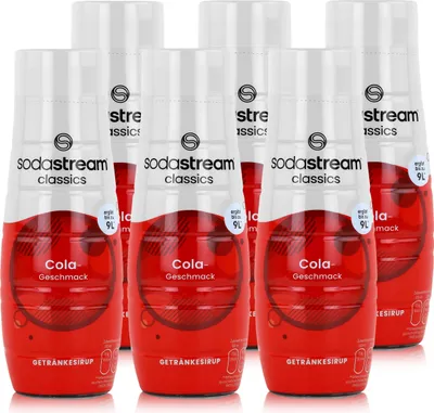 Produktbild von SodaStream Getränke-Sirup Softdrink Cola Geschmack 440ml (6er Pack)