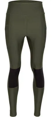 Produktbild von Pinewood Finnveden Act Tights Damen (Mossgreen) Größe 38