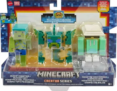 Produktbild von Minecraft Creator series Swamp Monster + Bucket hat