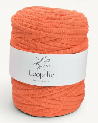 Produktbild von Loopello Baumwollkordel Pro 9 mm 100 m – Orange