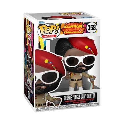 Immagine prodotto di George Clinton POP! Rocks Vinyl Figur Parliament Funkadelic 9 cm
