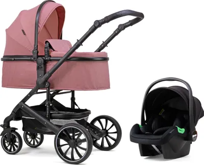 Produktbild von Pixini Kalani Kinderwagen Set 3in1 altrosa