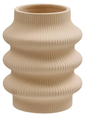 Produktbild von Vase lucia, h. 18,5 cm, beige - Atmosphera créateur d'intérieur