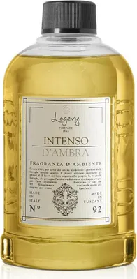 Zdjęcie produktu dla Logevy - 500 ml wkład do dyfuzorów Intense Amber - otulające nuty bursztynu i kadzidła