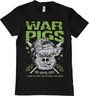 Produktbild von War Pigs T-Shirt - XX-Large - Black