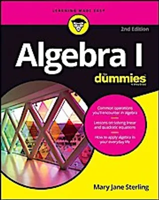 Obrázok produktu pre Algebra I For Dummies