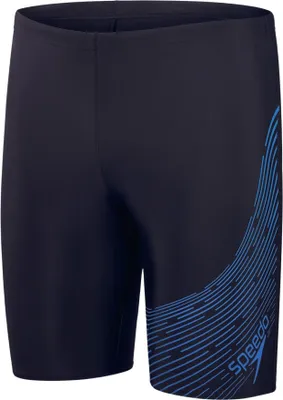Produktbild von Speedo Medley Jammer Badehose Herren chlorbeständig, Farbe:Blau, Größe:5
