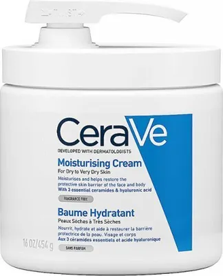 Obrázek produktu pro CeraVe Nawilżający balsam dla skóry suchej i bardzo suchej z pompką, 454g