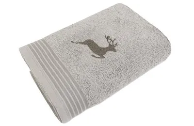 Produktbild von framsohn Frottierserie 'Hirsch' Gästetuch 30 x 50 cm Beige