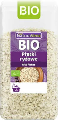 PŁATKI RYŻOWE BIO 300 g - NATURAVENA