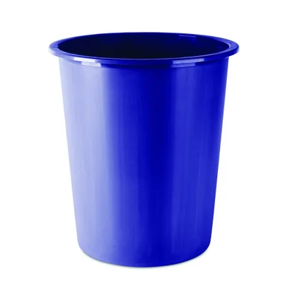 Obrázok produktu pre PVC odpadkový kôš plný 14 l. modrý