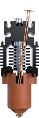 Obrázek produktu pro Sada keramických topných bloků pro 3D tiskárny Creality, vysokorychlostní tisk 600 mm/s, sada celokovových trysek pro 3D tiskárny Ender-3 V3 SE/KE
