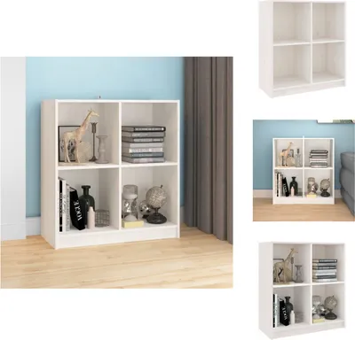 Obrázek produktu pro vidaXL Příborník bílý 70x33x76 cm masiv borovice - Příborníky